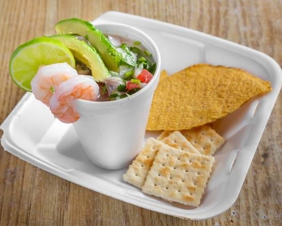 Ceviche Tostadas (Tostadas De Ceviche).